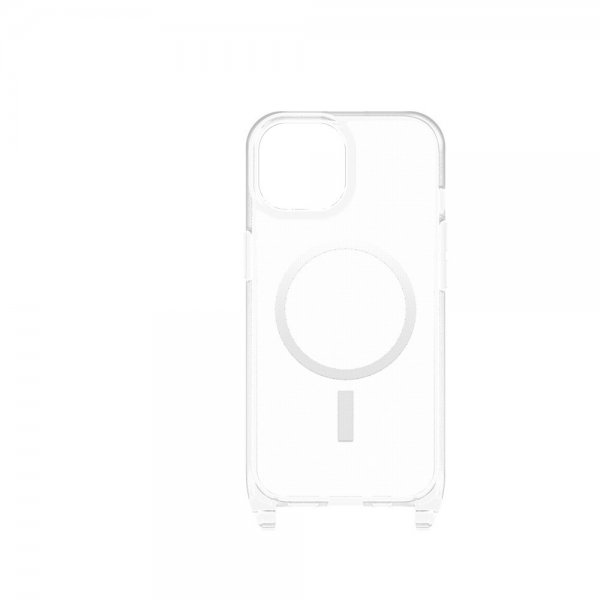 Otterbox iPhone 15 Cover React Necklace MagSafe Transparent