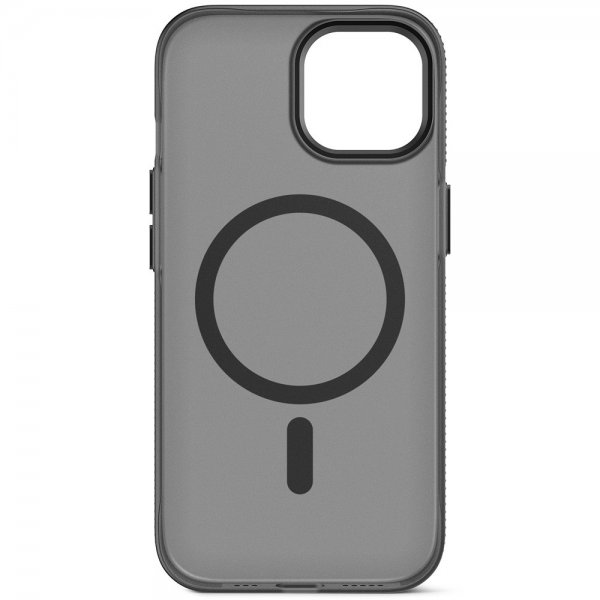 Decoded iPhone 15 Cover Genbrugsplastik Klar Etui Transparent Sort