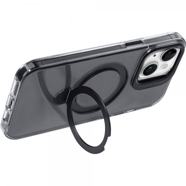LAUT iPhone 15 Cover REVIVE PROP MagSafe Black Crystal