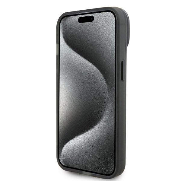 Ferrari iPhone 15 Cover Ring Stand MagSafe Sort