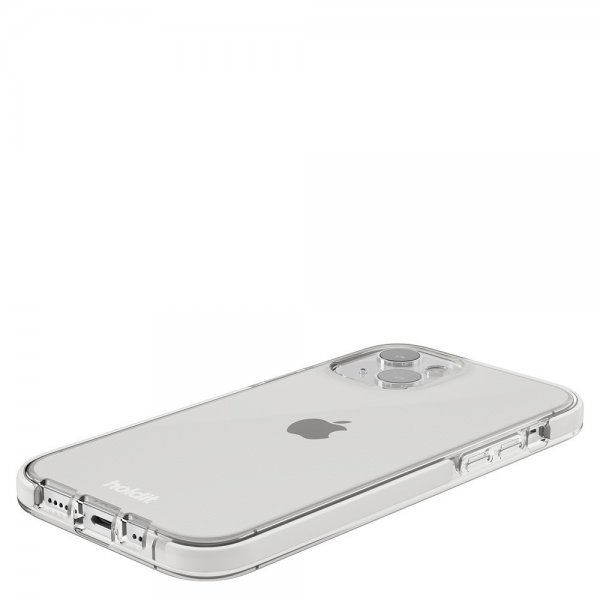 holdit iPhone 15 Cover Seethru Hvid