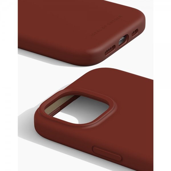 Ideal of Sweden iPhone 13/14/15 Cover Silikoneetui MagSafe Dark Amber
