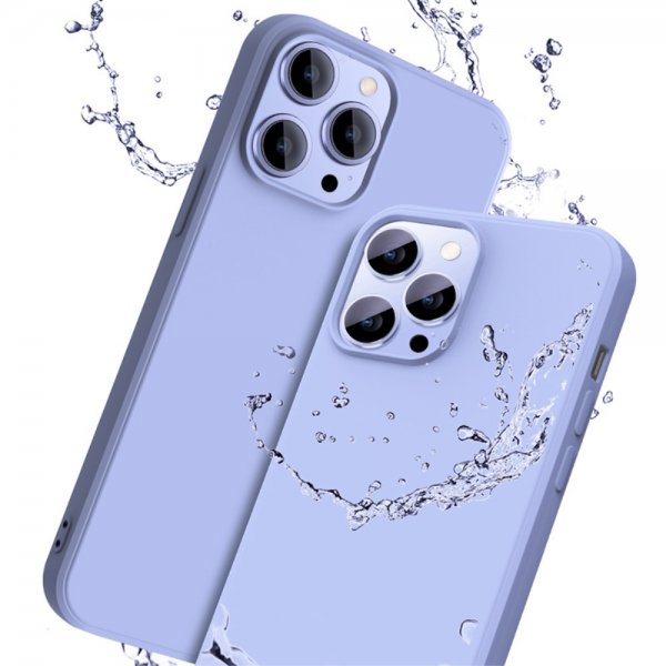 X-Level iPhone 15 Cover Silikontekstur Rød