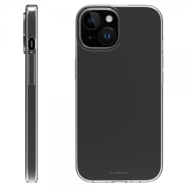 Vivanco iPhone 15 Cover Slim TPU Transparent