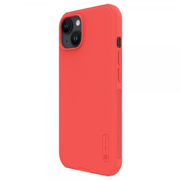 Nillkin iPhone 15 Cover Super Frosted Shield Pro Rød
