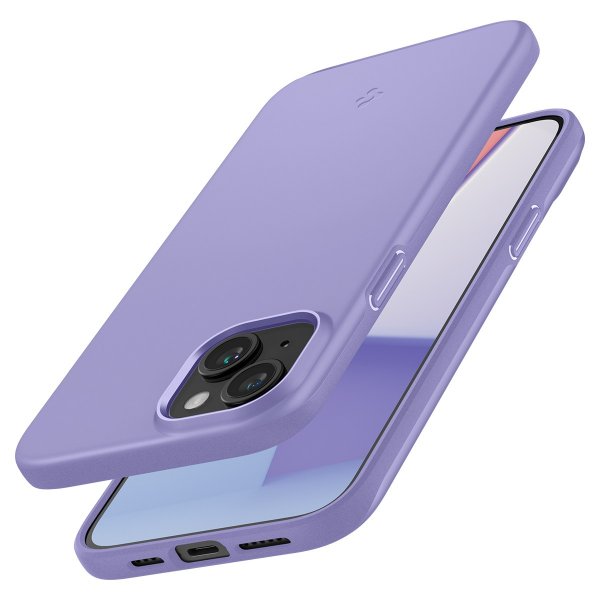 Spigen iPhone 15 Cover Thin Fit Iris Purple