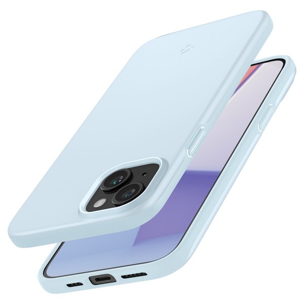 Spigen iPhone 15 Cover Thin Fit Mute Blue