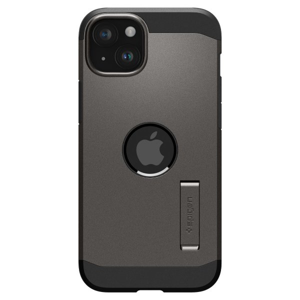 Spigen iPhone 15 Cover Tough Armor MagFit Gunmetal