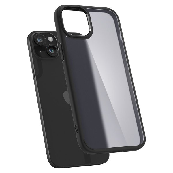 Spigen iPhone 15 Cover Ultra Hybrid Frost Black