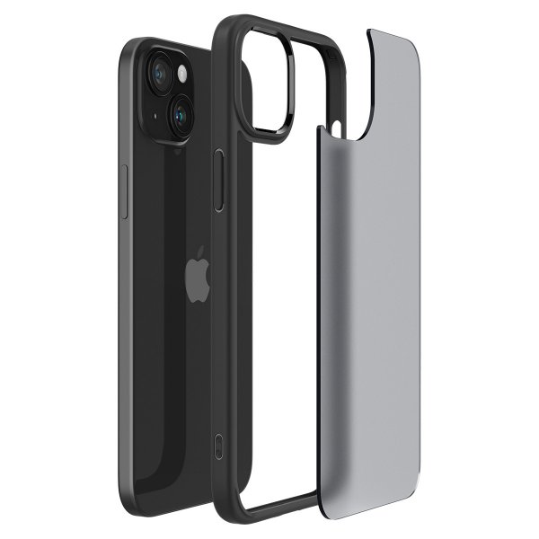 Spigen iPhone 15 Cover Ultra Hybrid Frost Black