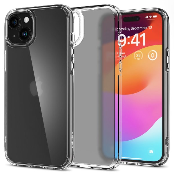 Spigen iPhone 15 Cover Ultra Hybrid Frost Clear