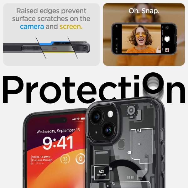 Spigen iPhone 15 Cover Ultra Hybrid MagFit Zero One
