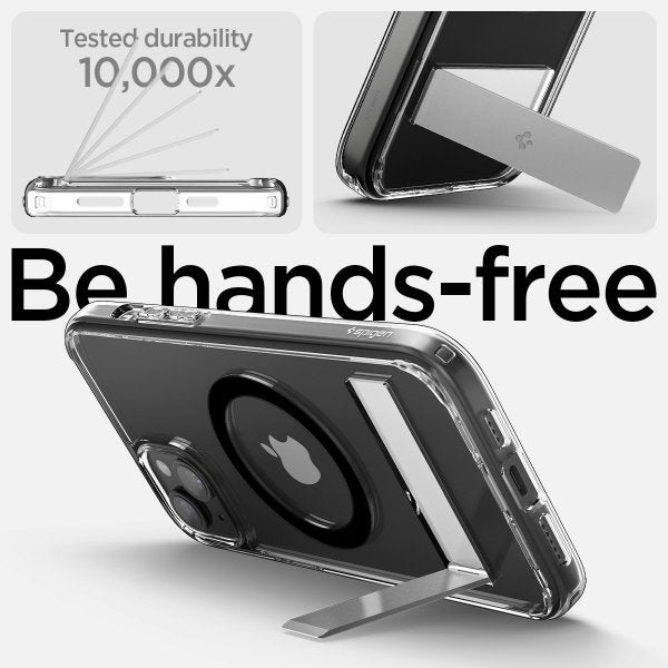 Spigen iPhone 15 Cover Ultra Hybrid S MagFit Sort