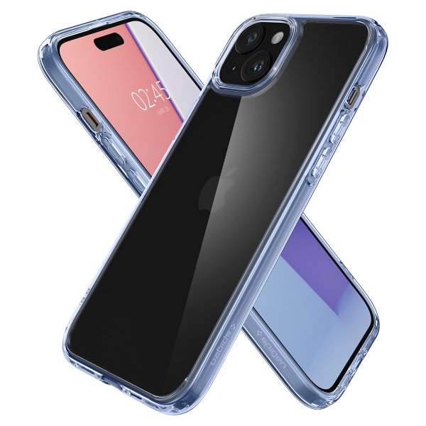 Spigen iPhone 15 Cover Ultra Hybrid Sky Crystal