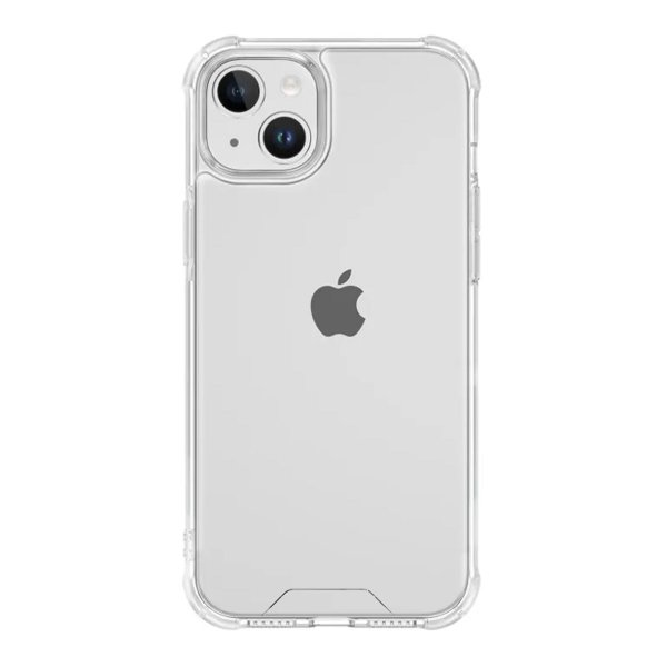 iPhone 15 Cover Stødsikkert Gennemsigtigt