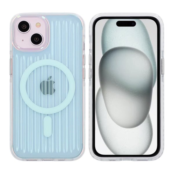 iPhone 13/iPhone 14/iPhone 15 Cover TPU MagSafe Blå
