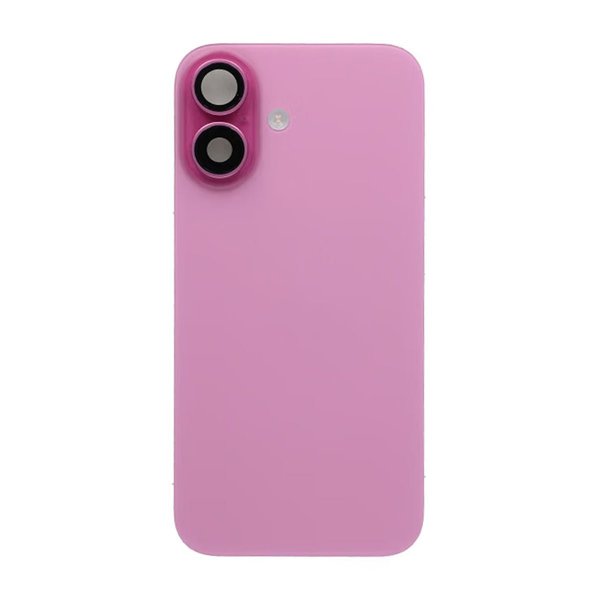 iPhone 16 Bagside Glas - Rosa