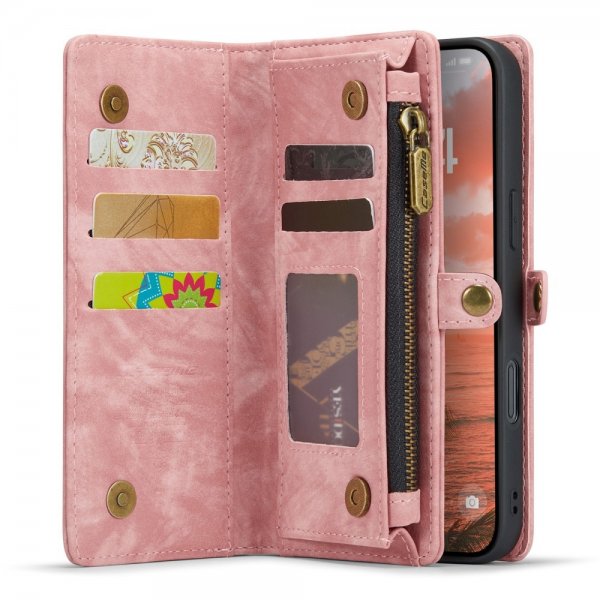 CaseMe iPhone 16 Cover 008 Series Aftageligt cover Rosa