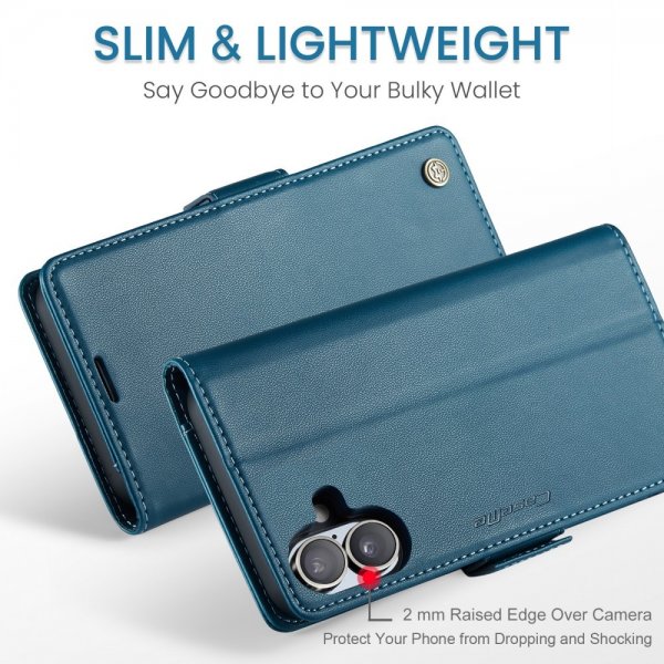 CaseMe iPhone 16 Cover 023 Series Blå