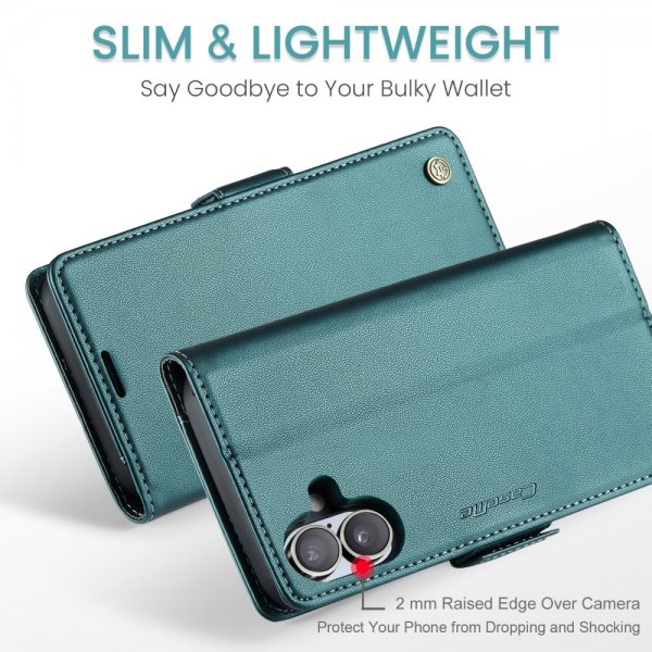 CaseMe iPhone 16 Cover 023 Series Grøn