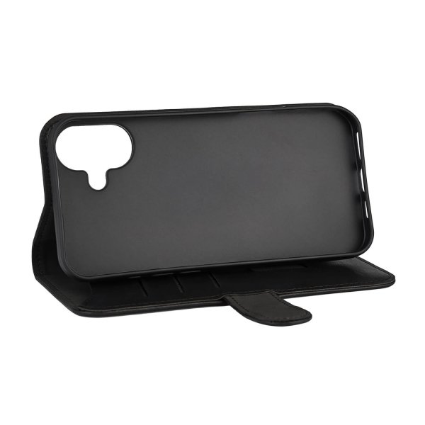 Gear iPhone 16 Cover 3 Kortlommer Sort