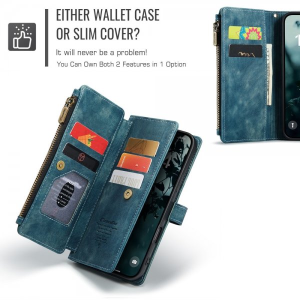 CaseMe iPhone 16 Etui C30 Series Blå