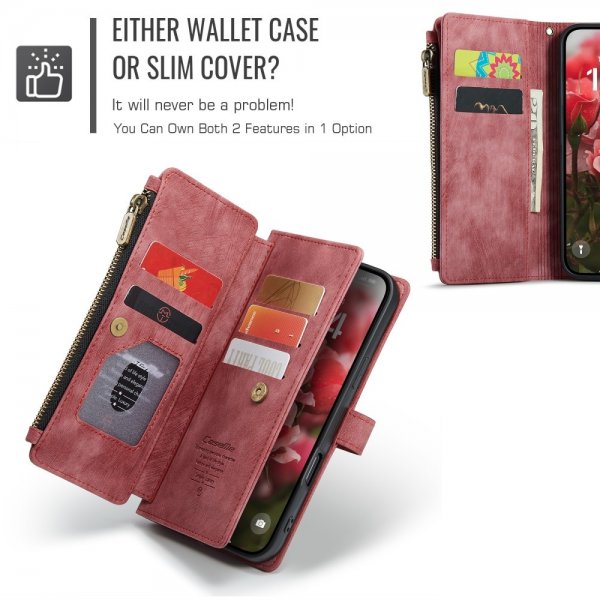 CaseMe iPhone 16 Cover C30 Series Rød