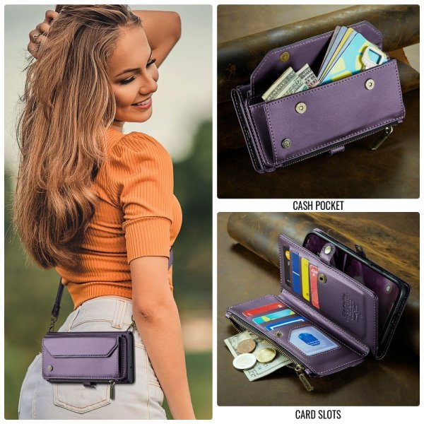 CaseMe iPhone 16 Cover C36 Series Lilla