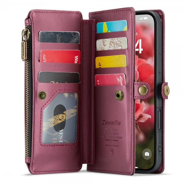 CaseMe iPhone 16 Etui C36 Serie Rød
