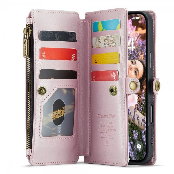 CaseMe iPhone 16 Etui C36 Serie Rosa