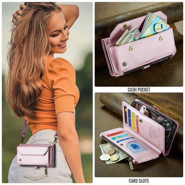 CaseMe iPhone 16 Etui C36 Serie Rosa