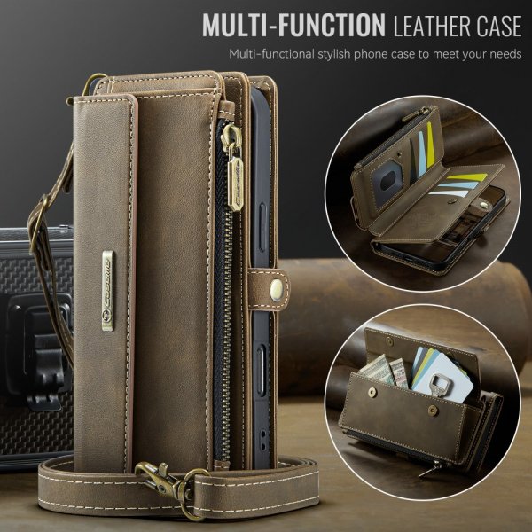 CaseMe iPhone 16 Etui C39 Series Brun