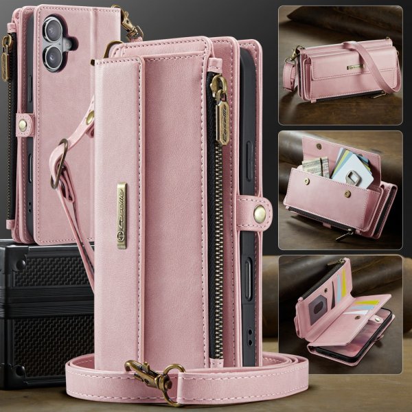 CaseMe iPhone 16 Cover C39 Serie Rosa