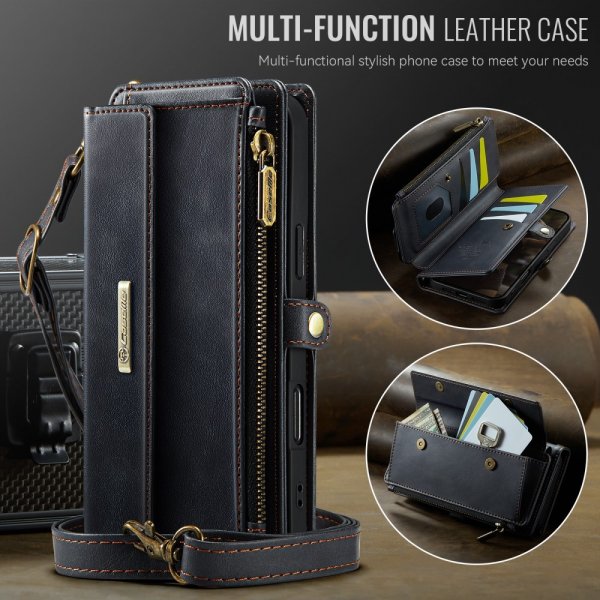 CaseMe iPhone 16 Etui C39 Series Sort