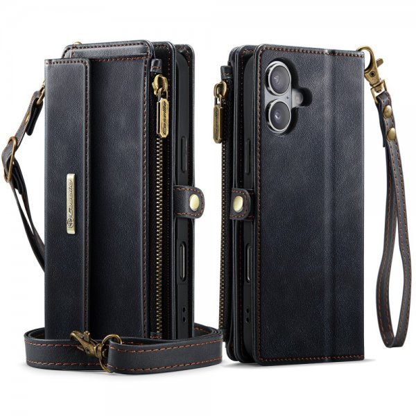 CaseMe iPhone 16 Etui C39 Series Sort