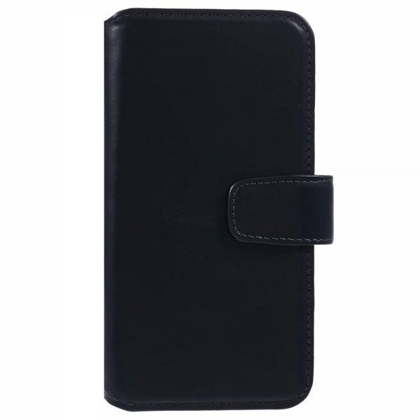 Nordic Covers iPhone 16 Cover Essential Leather Raven Black