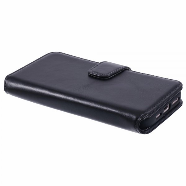 Nordic Covers iPhone 16 Cover Essential Leather Raven Black