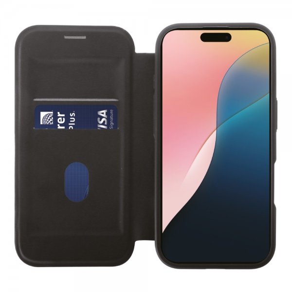 Vivanco iPhone 16 Etui Mag Wallet Sort