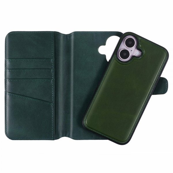 Nordic Covers iPhone 16 Cover MagLeather Juniper Green