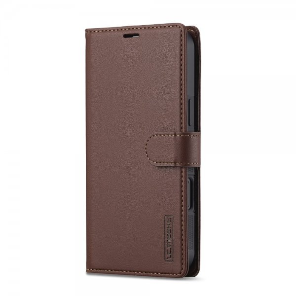 Lc.Imeeke iPhone 16 Cover med Aftageligt Etui L2 Series MagSafe Brun