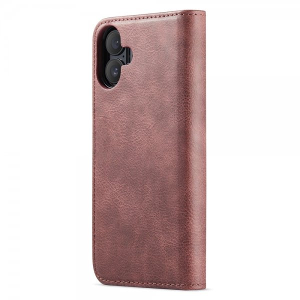 Dg.Ming iPhone 16 Cover med Aftageligt Cover Rød
