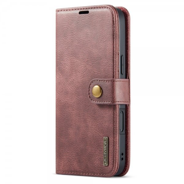 Dg.Ming iPhone 16 Cover med Aftageligt Cover Rød