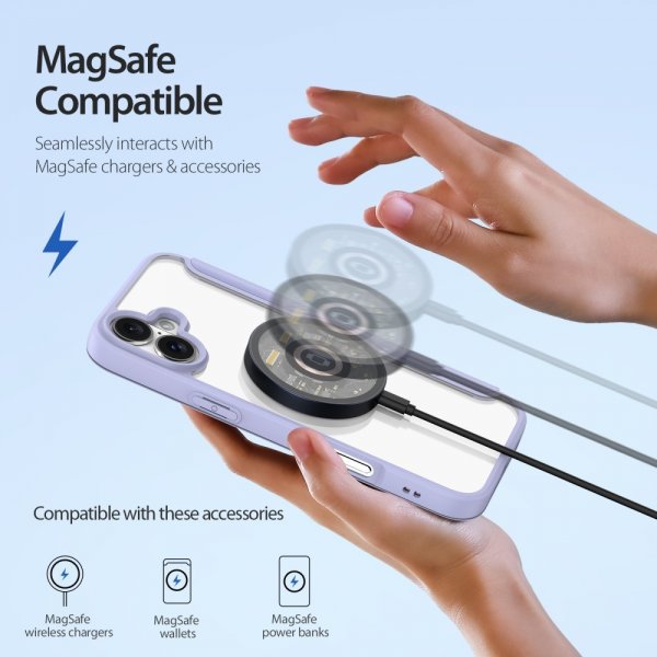 Dux Ducis iPhone 16 Cover Skin X Pro Series MagSafe Lilla