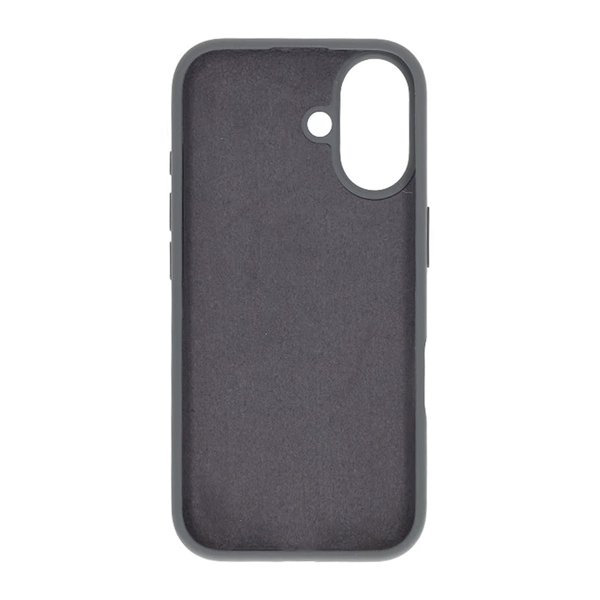 Rvelon iPhone 16 Cover Silikone Grå