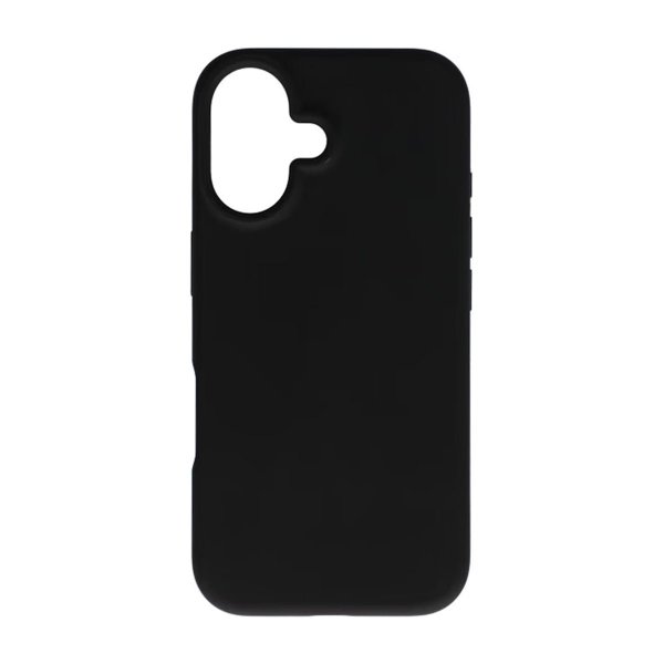 iPhone 16 Cover Silikone Sort