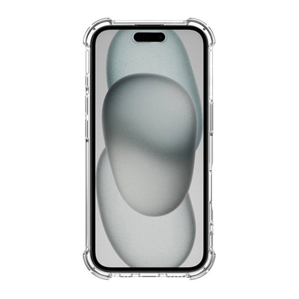 iPhone 16 Cover Stødsikkert Gennemsigtigt