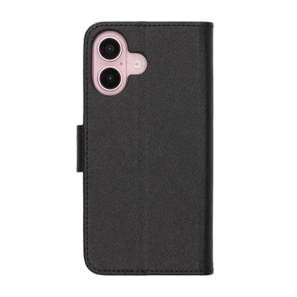 iPhone 16 Cover med Stativ Sort