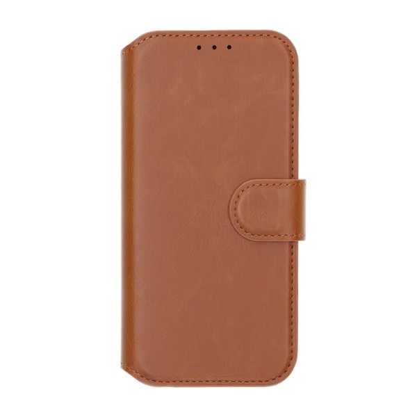 Rvelon iPhone 16 Cover 4 Kortrum MagSafe Brun