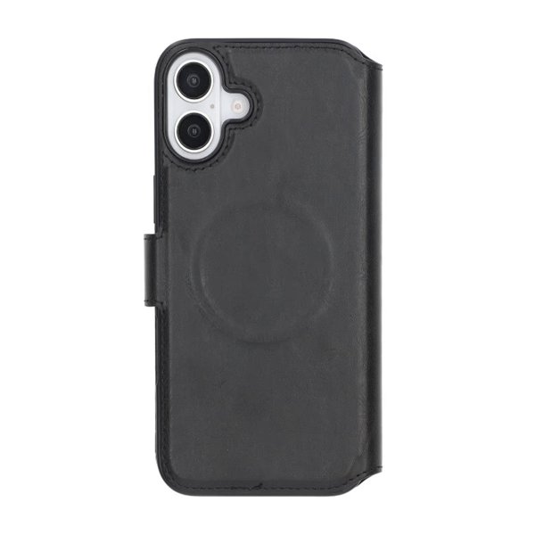 Rvelon iPhone 16 Cover 4 Kortrum MagSafe Sort
