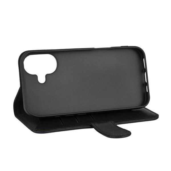Gear iPhone 16 Plus Cover 3 Kortlommer Sort